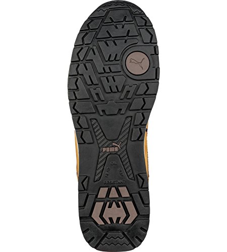 Miniatura 4 de Puma 633180.42 Dash Wheat Mid S3 Src Hro - Zapatillas De Seguridad Talla 42, Amarillo Marrón Negro