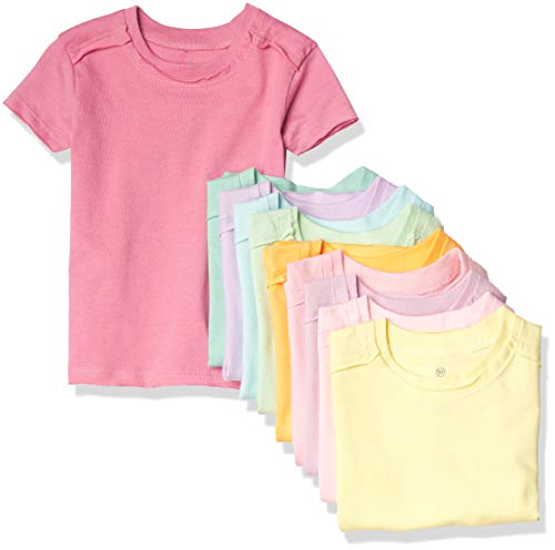 Image of The Honest Company Boy's Organic Cotton Short Sleeve T-Shirt Multi-Pack Baby and Toddler Set