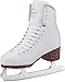 Jackson Ultima JS1490 Mystique Womens Figure Ice Skates/Color: White/Width: Medium/Size: Adult 8 Bundle with Guardog Skate Guards