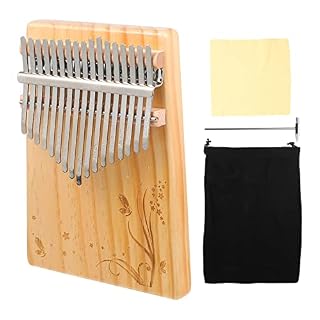BIENKA 1 Set Kalimba Thumb Piano 17 Touches, Kalimba Mbira Portable en Bois avec Tuning Hammer, Pochette de Rangement et… - Les Beatles, Paul McCartney, John Lennon, RIngo Starr, George Harrison BIENKA 1 Set Kalimba Thumb Piano 17 Touches, Kalimba Mbira Portable en Bois avec Tuning Hammer, Pochette de Rangement et… – Image 6