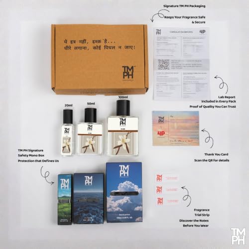 Image of TMPerfumehouse Nish ani EDP for Men & Women | Warmspicy, Vanilla & Long Lasting Perfume Spray | Vanilla, Woody & Citrus Fragrance | Luxury Gift for Him & Her | TMPH | 50ml