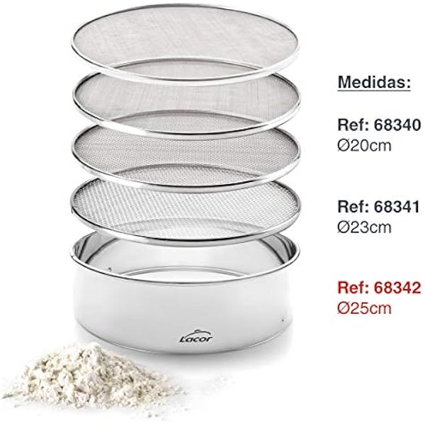 Lacor 4 сменные формы 25 см, 25 x 25 x 5 см
