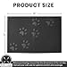 Andalus Extra Large Cat Litter Mat, Pack of 1 - Waterproof, Non-Slip & Easy to Clean Cat Litter Box Mat for Extra Efficient Pet Litter-Trapping, Grey (35” X 23”)