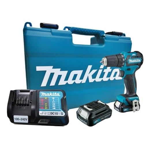 Parafusadeira Furadeira 12V 2 Baterias Motor BL DF332DWYE Makita