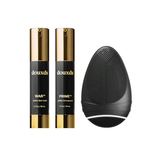 douxds The Clear Skin Kit, FLEX™ Pro Vibrating Face Brush, WAR™ C...