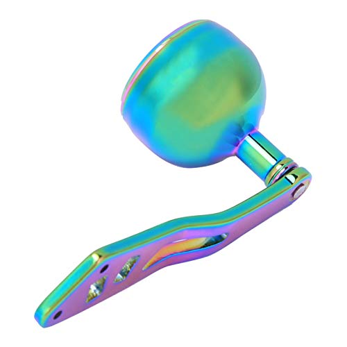 Qqmora Handle Reel Colourful Fishing Baitcasting Fishing Rocker Lever Handle Spool Set, Anti-Slip, For Fishing Baitcasting, For Strong Body Structure #TOP8