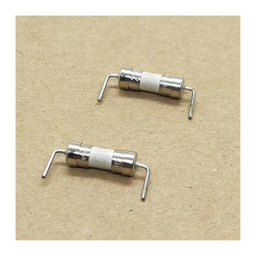 Fusible en céramique T2AL 250V fusible lent 3.6x10mm à broche fixe miniature
