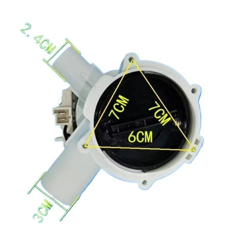 Pompe de vidange haute performance pour lave-linge compatible Bosch WD7205 - 5