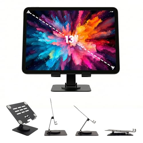 Support de tablette rotatif 360 ventilé avec angle de vue infini