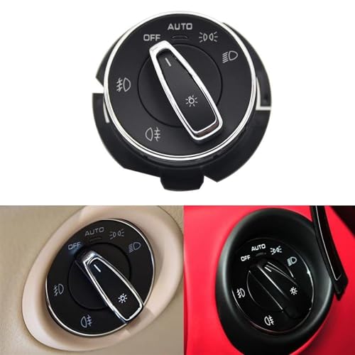 Interruptor de faros para Cayenne y Macan reemplazo giratorio 95861353305 2