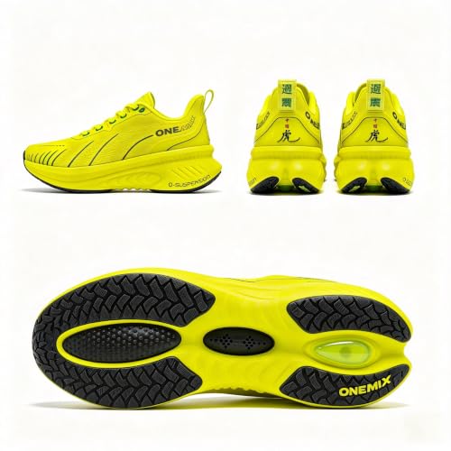 Image of ONEMIX Running Shoes Breathable Mesh Cushioned Stability Athletic Sneakers