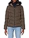 Produktbild Calvin Klein Jeans Damen Short Fitted DOWN Puffer Daunenmantel, Black Olive, Large