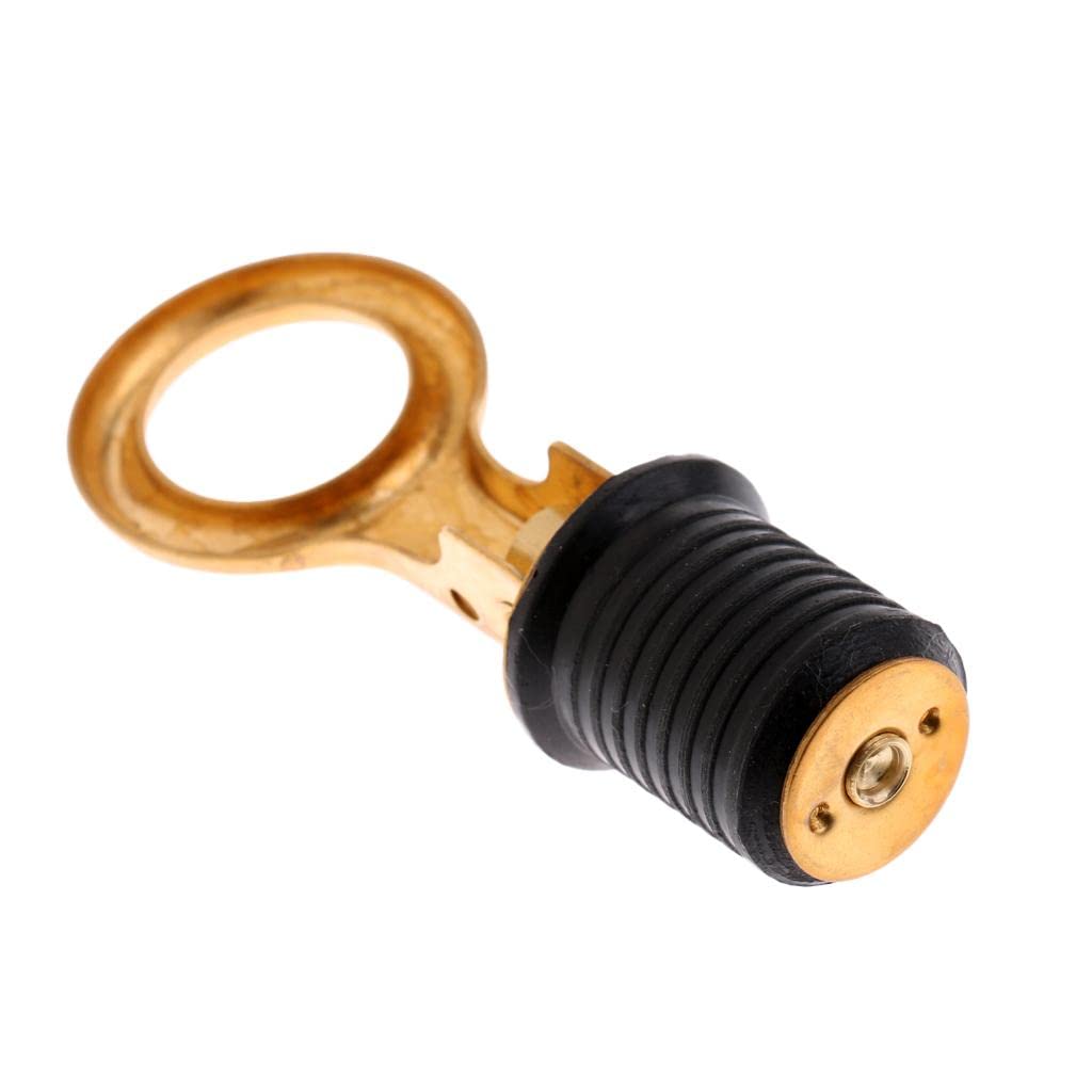 barenx Boat Baitwell Snap-Tite Bailer Drain Plug for 24mm Hose Boat Parts Accessories