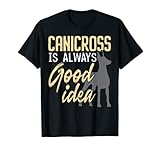El canicross es siempre una buena idea: este diseño de canicross es para hombres y mujeres que aman correr con sus perros. Un regalo de canicross para dueños de perros parte de 6 patas, 2 corazones, 1 equipo. Una ropa de canicross para los amantes de los perros en su próxima carrera de canicross.
