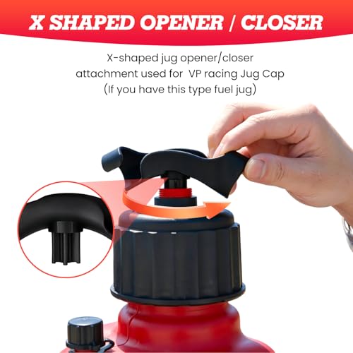 Image of 2 Pack Racing Fuel Jug Hoses with X Shaped Benders | Fit 3 /5 /5.5gal Jegs motorsport fuel jugs