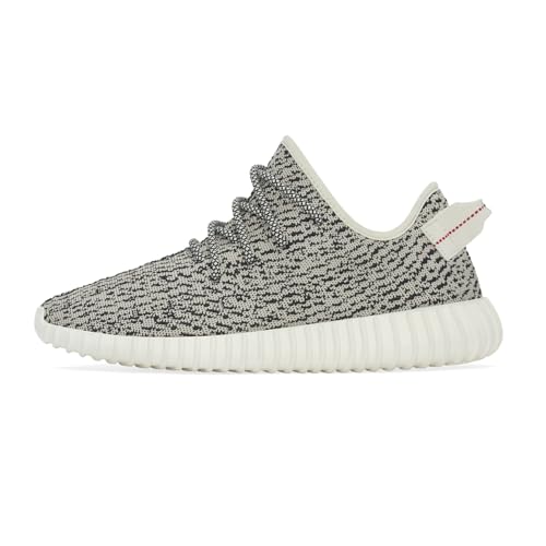 adidas Mens Yeezy Boost 350 Lace Up Sneakers Shoes Casual - Grey2