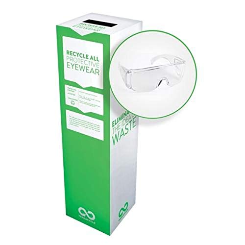 TerraCycle CS93-L Zero Waste Box for Protective Eyewear, Large, 42