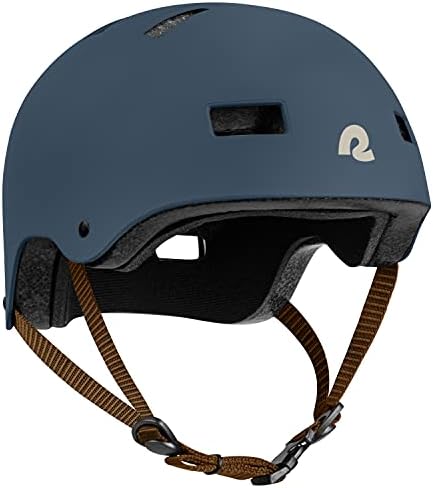 Retrospec Dakota Bicycle / Skateboard Helmet for Adults - Commuter, Bike, Skate, Scooter, Longboard & Incline Skating - Highly Protective & Premium Ventilation- Medium - Matte Navy