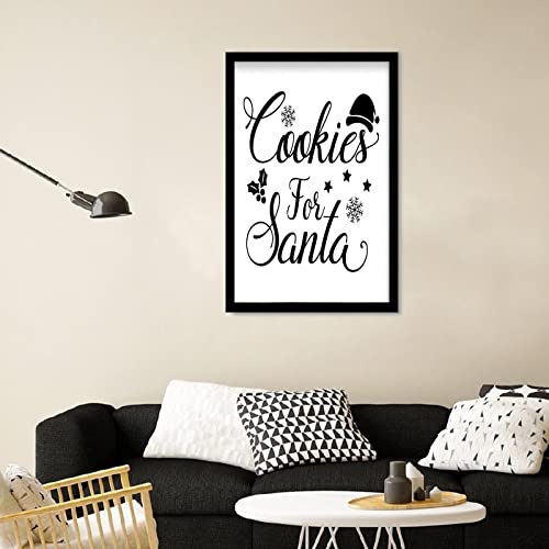 Panneau de table noir pour éviter les oublis du Père Noël - 6