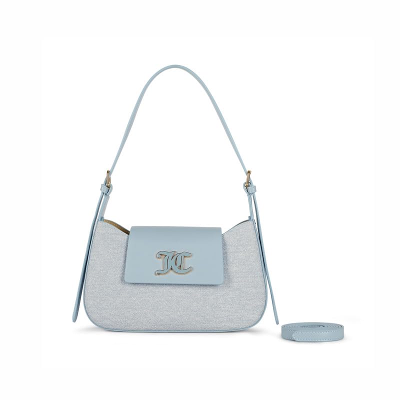 Women's Faded Fantasy Handbag | Iconic Glam Logo | Detachable Strap | Textured Pu | Trendy Handbags For Women's | Ideal For Gifting