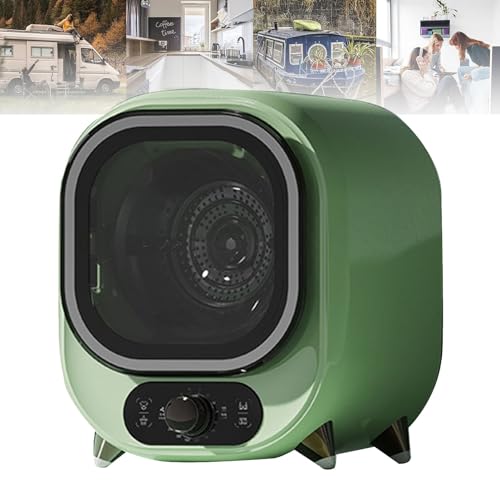 KUOYTT Kompakter Trockner, tragbarer Wäschetrockner mit Edelstahl-Innenfutter, intelligenter Kleiner Wäschetrockner, geeignet für Wohnungen, Wohnheime, Wohnmobile, perfekt für die Verwend KUOYTT Kompakter Trockner, tragbarer Wäschetrockner mit Edelstahl-Innenfutter, intelligenter Kleiner Wäschetrockner, geeignet für Wohnungen, Wohnheime, Wohnmobile, perfekt für die Verwend