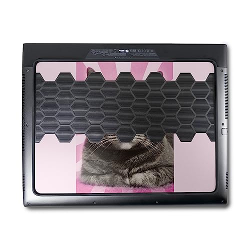 Image of MightySkins Skin Compatible with Alienware M18 R1 (2023) Full Wrap Kit - Galaxy Cat | Protective, Durable, and Unique Vinyl Decal wrap Cover | Easy to Apply & Change Styles | Made in The USA