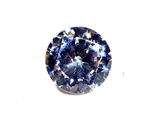 Pierre de zircon blanche Baikrantamoni 6,8 carats pour création de bague
