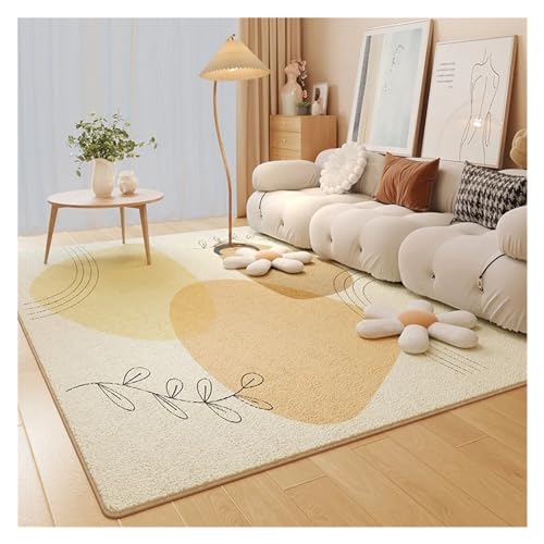 Grand tapis de sol salon style 04 de grande taille en peluche