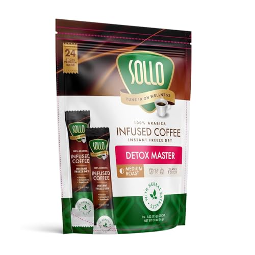 Sollo Detox Instant Coffee Sticks