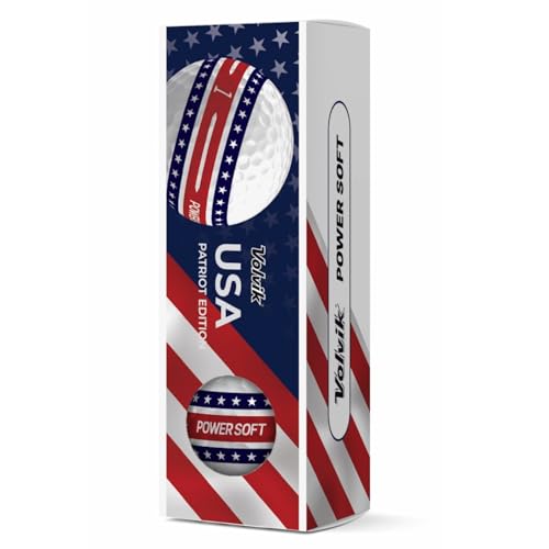 Volvik Power Soft Golf Balls for Extra Distance & Control