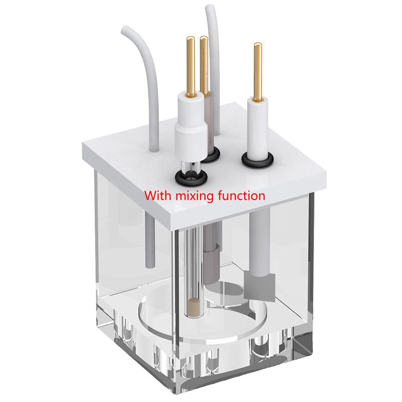 Unsealed Square Quartz electrolytic Cell