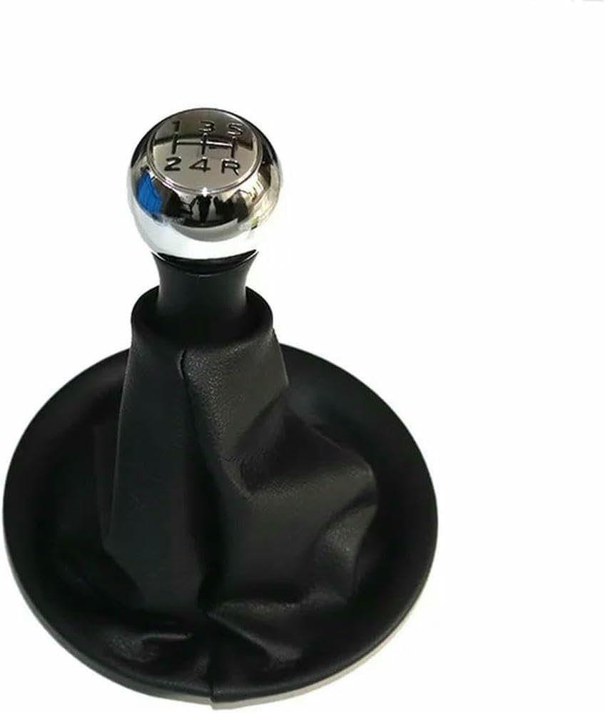 GZNBB Car Manual Gear Shift Knob Boot Cover Gaiter Lever Shifter Handle Stick, for Citroen Berlingo II 2008-2018