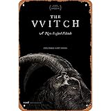 The Witch A New English Folktale 2016 Poster Movies & TV series Vintage Tin Metal Sign 8x12 Inch Wall Decor