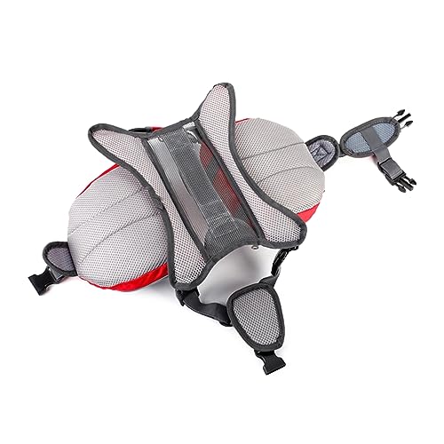 Dasdffvf Dog Self-Wearing Backpack Adjustable Vest Saddle Bag Backpack for Traveling Travel Camping Hiking Dog Saddlebag