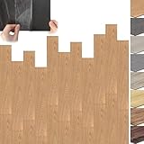 Suusolny 36 Stück Vinylboden PVC Bodenbelag 5 m², Selbstklebend mit Klicksystem...