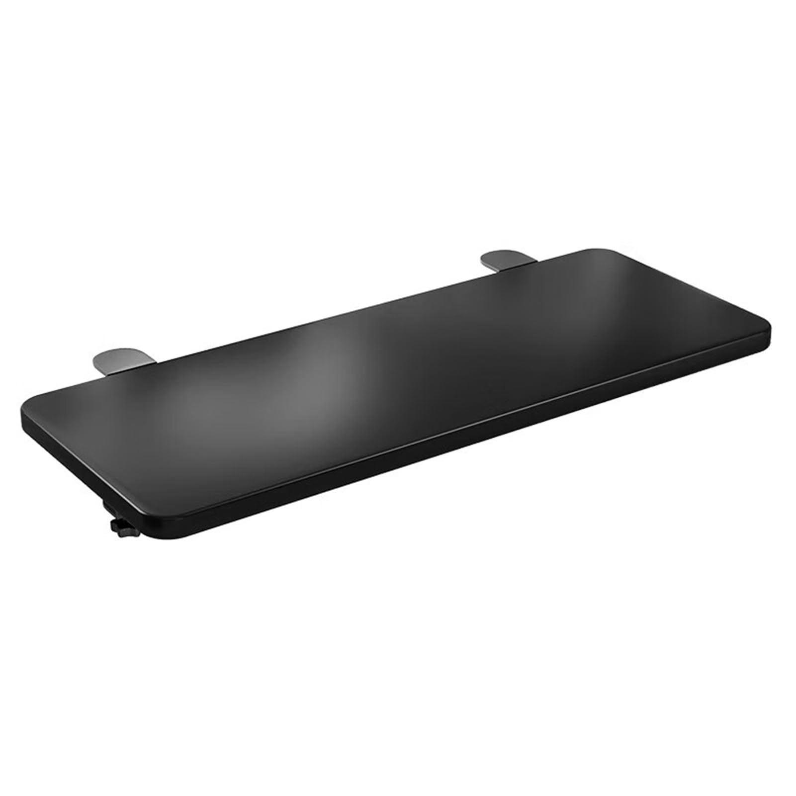 Ergonomics Desk Extender Tray, Foldable Keyboard Drawer Tray Clamp On, Armrest Support for Home and Office, Black(Size:40x20cm(16x8inch))