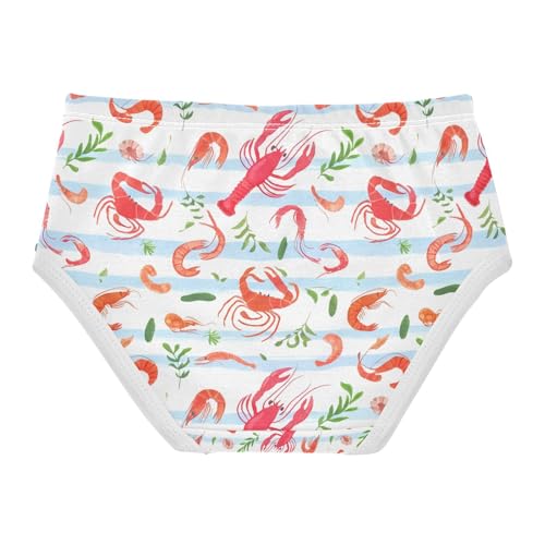 Red Crabs Toddler Girls's Underwear 2T 202c18472