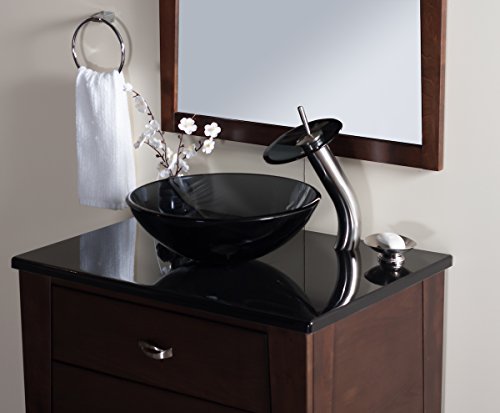 Novatto Gf-001Bn-S-Pud Faucet, Smoked Glass #TOP3