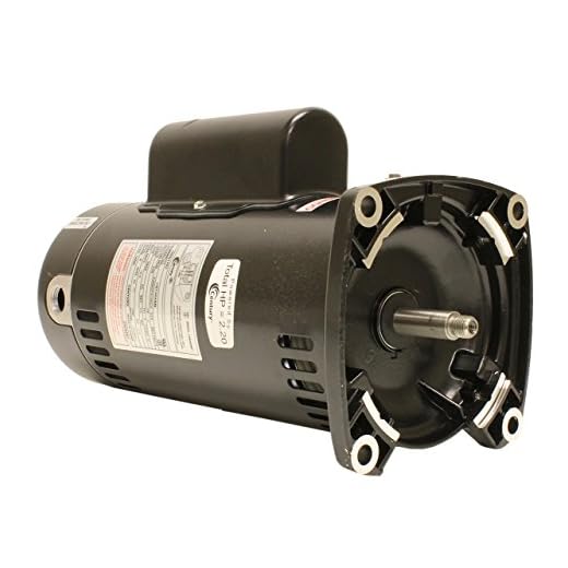 Century USQ1202 2 HP, 3450 RPM, 48Y Frame, Capacitor Start/Capacitor Run, ODP Enclosure, Square Flange Pool Motor