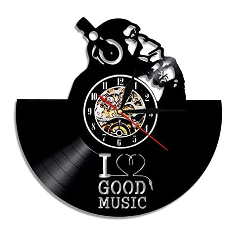 Reloj de pared de vinilo TeenieArt Cover