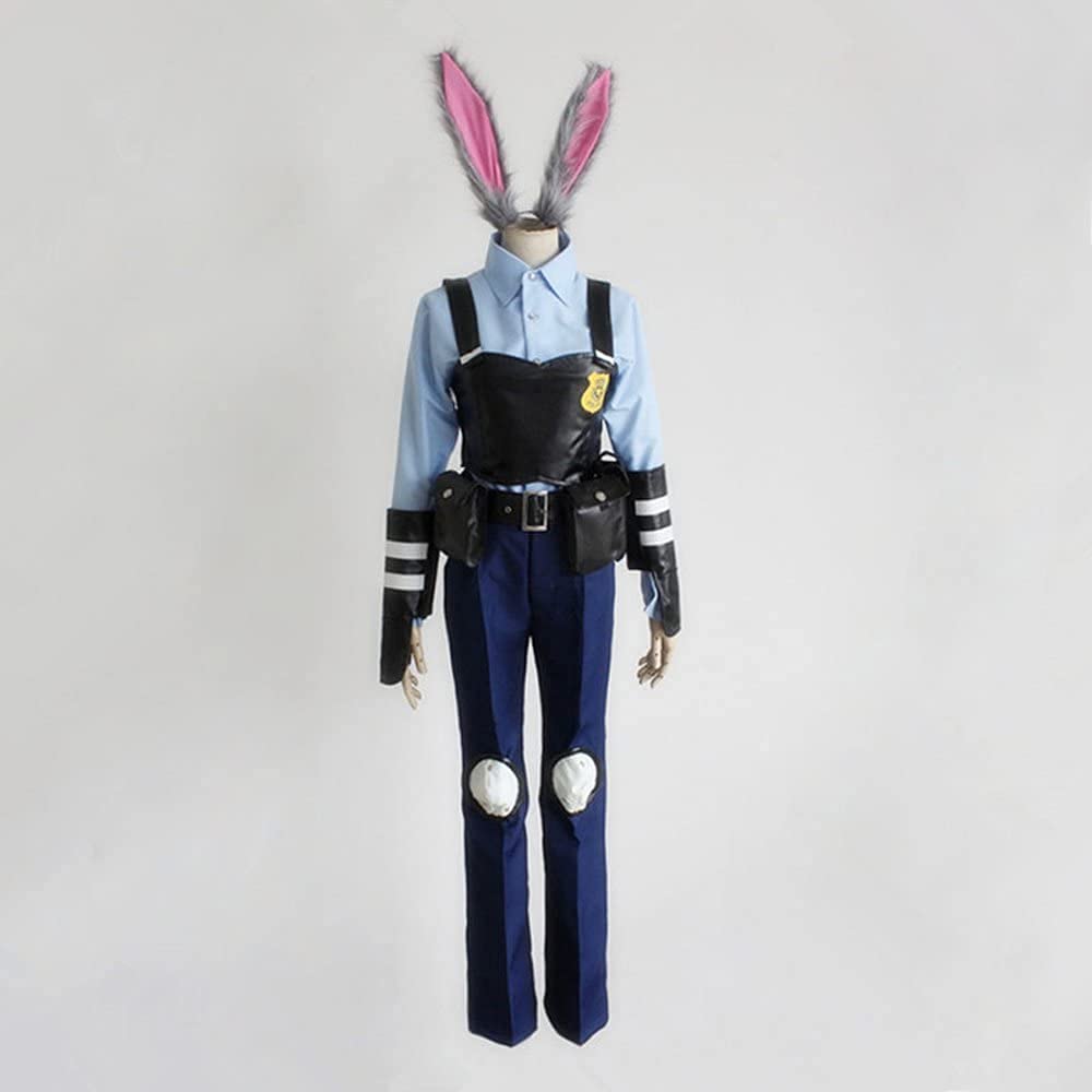ジュディ・ホップス　コスプレ衣装 Amazon.co.jp: longmucos ズートピア コスプレ Judy Hopps
