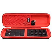 PERFECT FIT: We've specifically designed the case to fit your AKAI Professional LPD8 MK2 USB MIDI Laptop Pad Controller. OUTER DIMENSIONS: 14.3" L – 4.3" W – 2.5" H. 100% SAFE: Hard quality EVA material is Semi-waterproof, Shockproof and Durable to p...