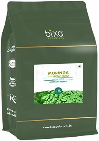 bixa BOTANICAL Moringa Leaf Powder (Moringa Oleifera) | Multi-Vitamin Green Super Food Supplement ǀ Pure Natural Nutrition Supplement- (35.2 Ounce (Pack of 1))
