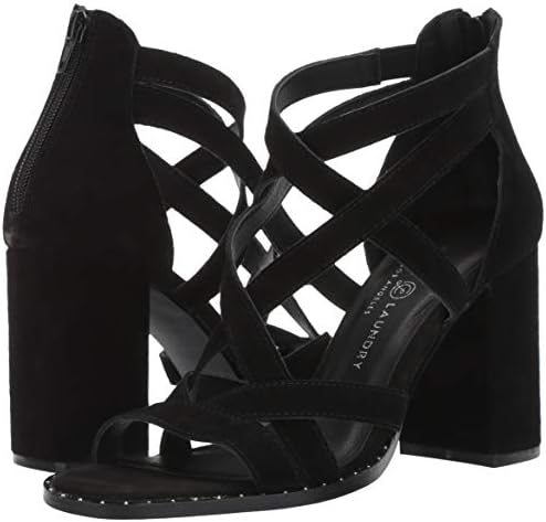 Chinese Laundry Women's Shawnee Sandal, Black Suede, 7.5 M US | Image 6