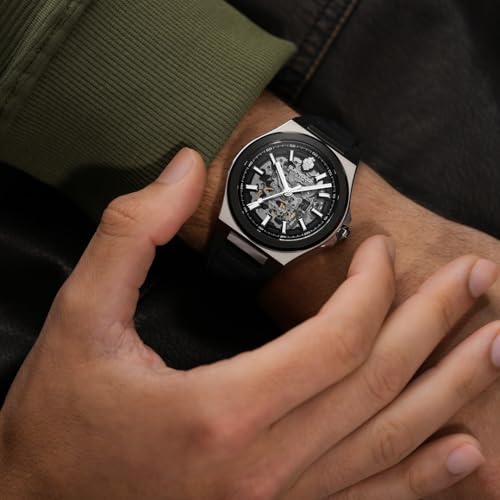 Image of SANDOZ Chanet Premium Translucent Dial Automatic Watch for Men - SZWGR0000815