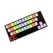 Produktbild juqingshanghang1 Bunte Keycaps-Gaming-Ersatz-Hintergrundbeleuchtung 37 Key-Key-Double-Shot für verdrahtete USB-Mechanische Tastatur Geeignet für Computerperipheriegeräte (Color : Purple)