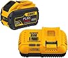 DEWALT 60V MAX* FLEXVOLT Batería de litio con cargador, 9-Ah (DCB118X1) 2