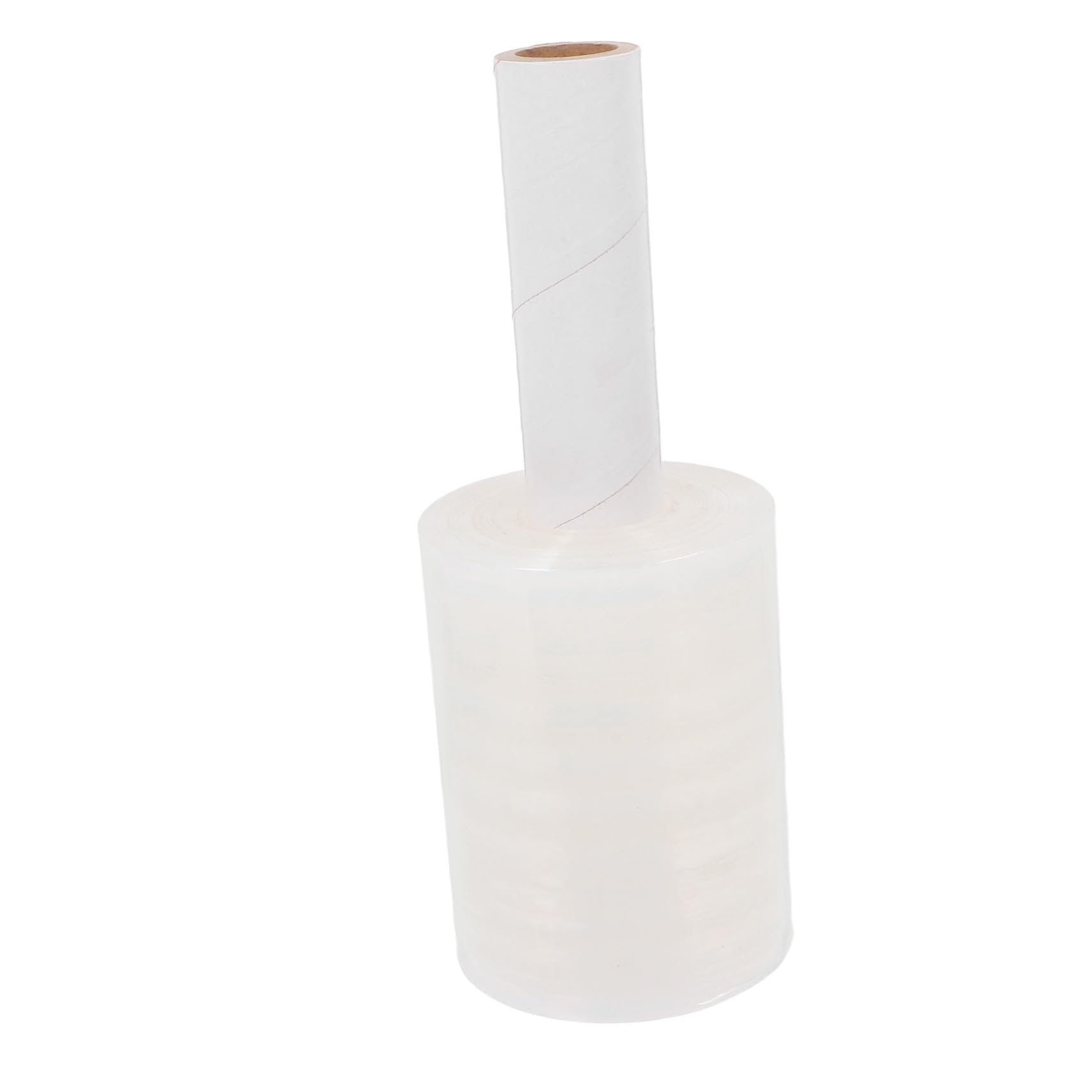 Gatuida Film Étirable avec Poignée Portable Transparent pour Emballage et Déménagement Film Stretch Wrap Robuste pour Protection Fixation et Stockage Sécurisés Objets