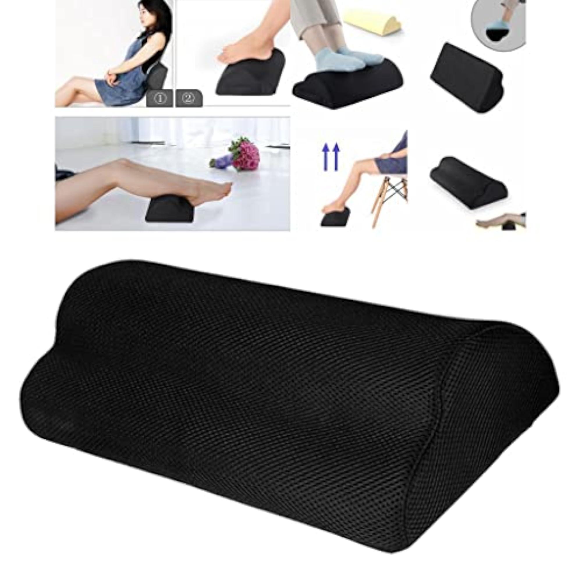 Foot Rest Under Desk Non-Slip Ergonomic Cushion