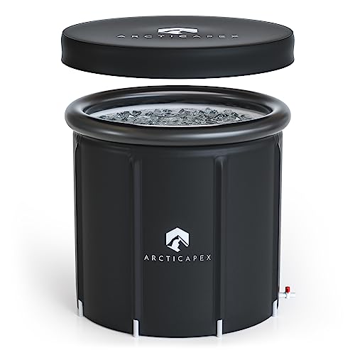 ArcticApex Portable Ice Bath Tub for Athletes and Wellness Seekers - Ultimate Ice Tubs for Cold Plunge Tub Outdoor Recovery Ice Pod Cold Tub Solution